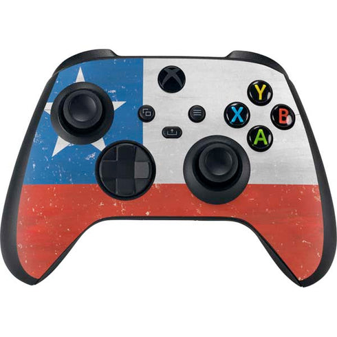 Chile Flag Distressed Xbox Series X Bundle Skin