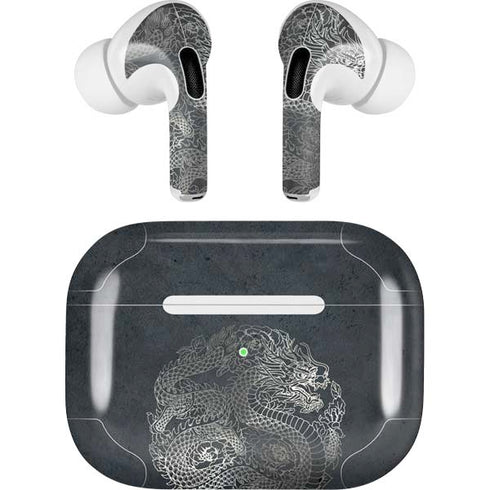 Chinese Black Dragon AirPods Skins
