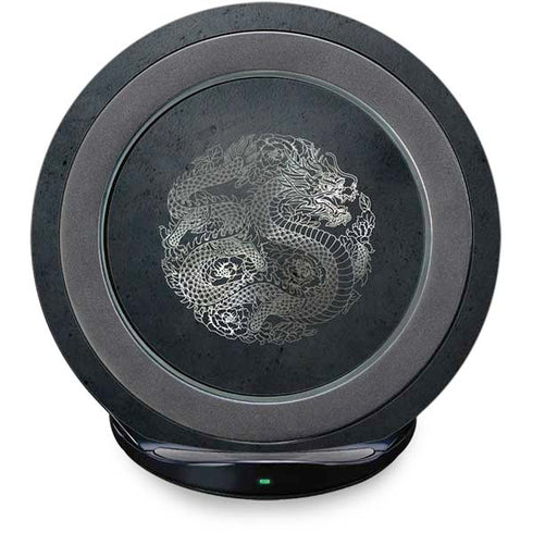 Chinese Black Dragon Fast Charge Wireless Charging Stand Skin