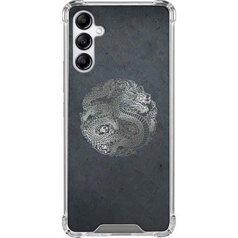 Chinese Black Dragon Gabb Phone 4 Clear Case