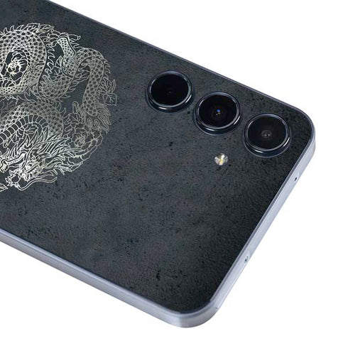 Chinese Black Dragon Galaxy A35 5G Skin