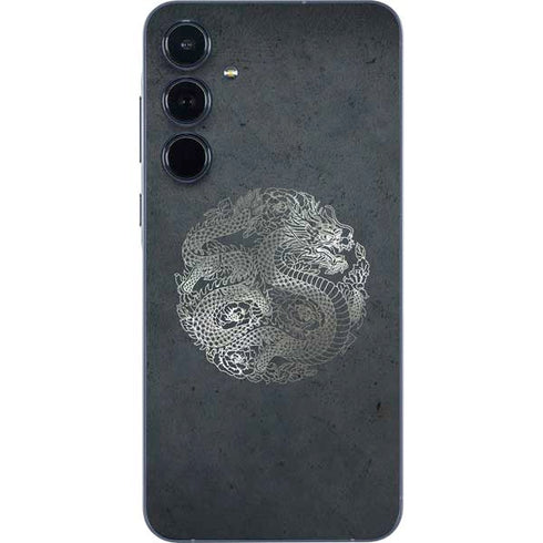 Chinese Black Dragon Galaxy A55 5G Skin