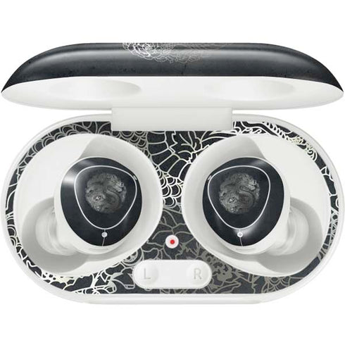 Chinese Black Dragon Galaxy Buds Plus Skin