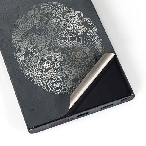 Chinese Black Dragon Galaxy S24 Ultra Skin