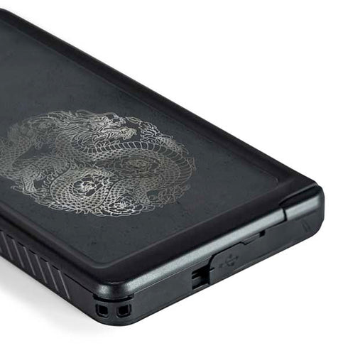 Chinese Black Dragon Galaxy S24 Ultra Waterproof Case