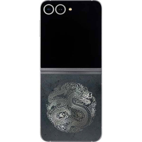 Chinese Black Dragon Galaxy Z Flip6 Skin