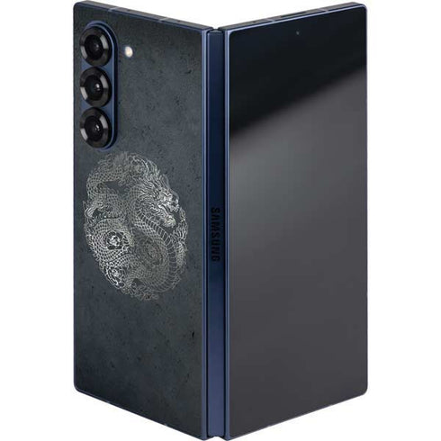 Chinese Black Dragon Galaxy Z Fold6 Skin