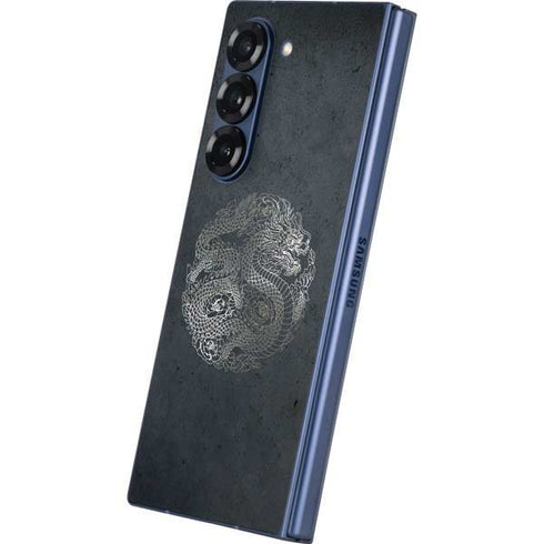 Chinese Black Dragon Galaxy Z Fold6 Skin