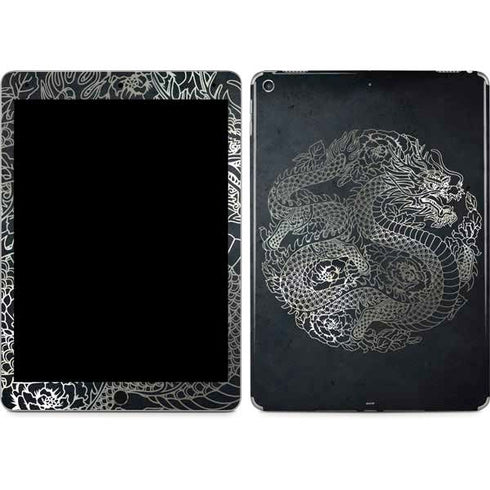 Chinese Black Dragon iPad Skins