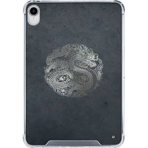 Chinese Black Dragon iPad 11th Gen (2025) Clear Case