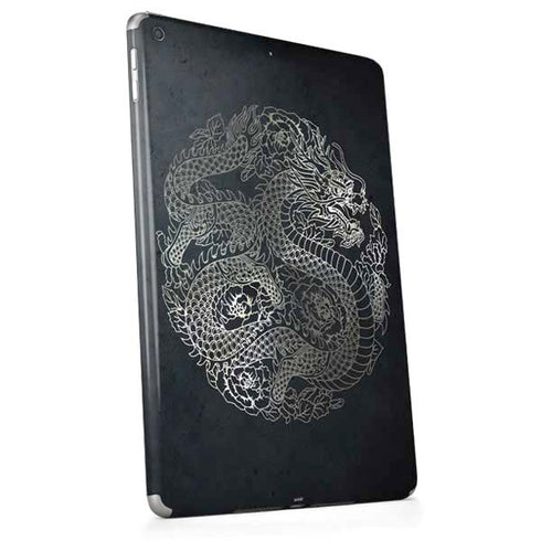 Chinese Black Dragon Apple iPad Skin