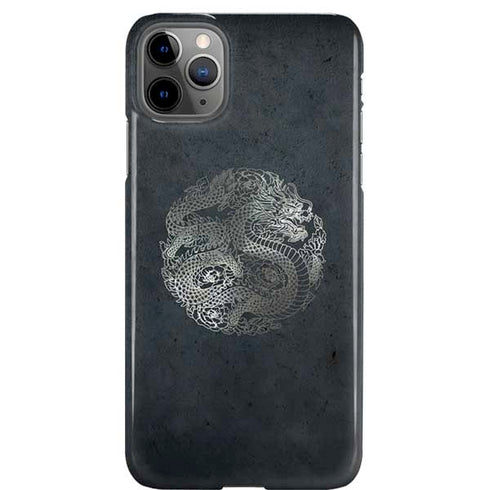 Chinese Black Dragon iPhone Cases