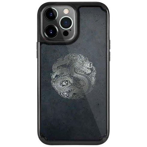 Chinese Black Dragon iPhone Cases