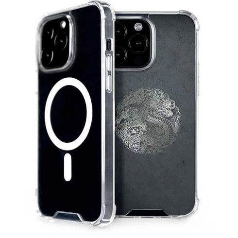 Chinese Black Dragon iPhone Cases