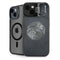 Chinese Black Dragon iPhone 15 Kickstand Case