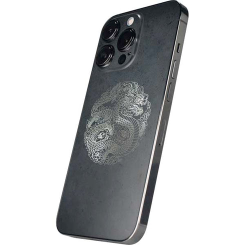Chinese Black Dragon iPhone 15 Pro Max Skin