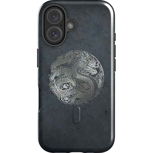 Chinese Black Dragon iPhone 16 Magsafe Impact Case