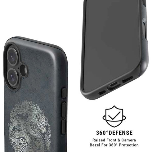 Chinese Black Dragon iPhone 16 Plus Magsafe Impact Case
