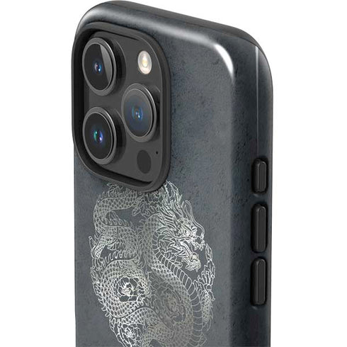 Chinese Black Dragon iPhone 16 Pro Impact Case