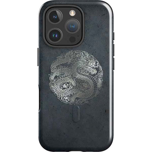 Chinese Black Dragon iPhone 16 Pro Magsafe Impact Case