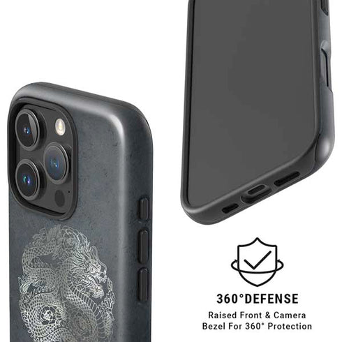 Chinese Black Dragon iPhone 16 Pro Magsafe Impact Case