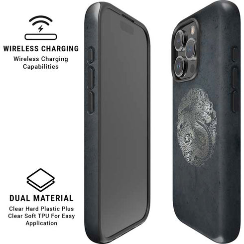 Chinese Black Dragon iPhone 16 Pro Magsafe Impact Case