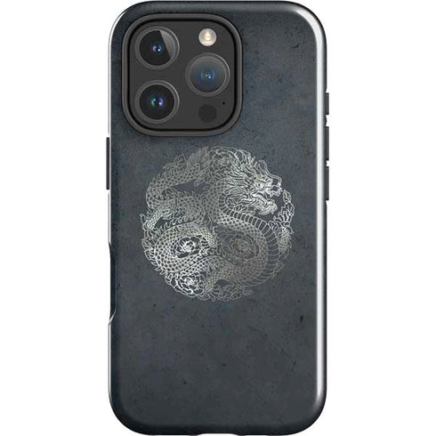 Chinese Black Dragon iPhone 16 Pro Max Impact Case