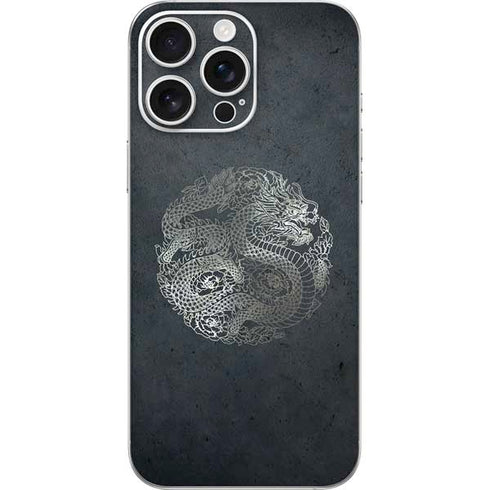 Chinese Black Dragon iPhone 16 Pro Max Skin