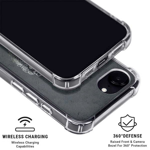 Chinese Black Dragon iPhone 16e MagSafe Case