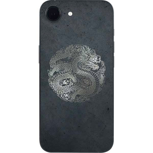 Chinese Black Dragon iPhone 16e Skin