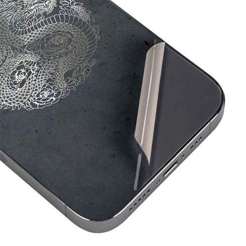 Chinese Black Dragon iPhone 16e Skin