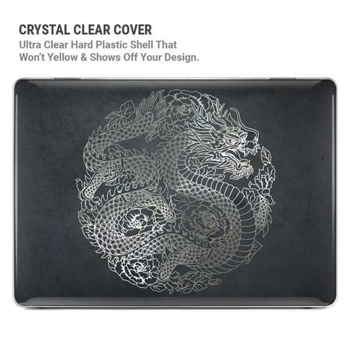 Chinese Black Dragon MacBook Pro 14in (2021-24) Case plus Skin