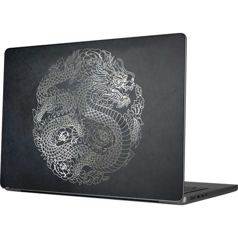 Chinese Black Dragon Apple MacBook Pro 14-inch Skin