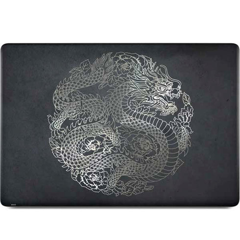 Chinese Black Dragon MacBook Skins