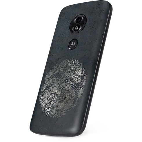 Chinese Black Dragon Moto E5 Play Skin