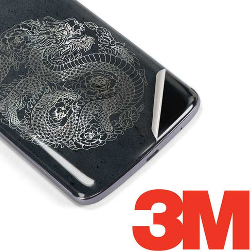 Chinese Black Dragon Moto E5 Plus Skin