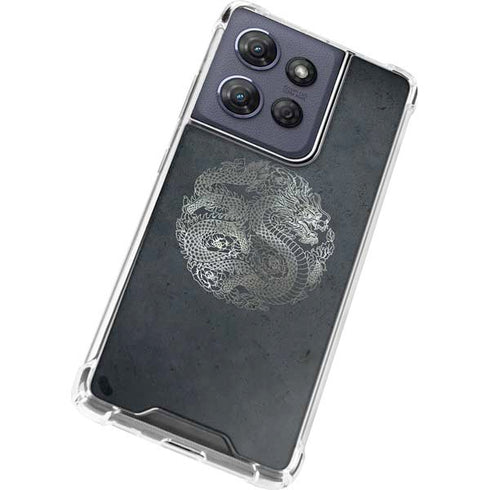 Chinese Black Dragon Moto G 5G (2025) Clear Case