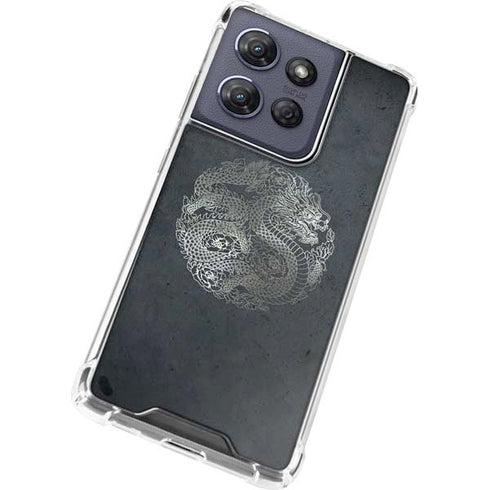 Chinese Black Dragon Moto G Power 5G (2025) Clear Case