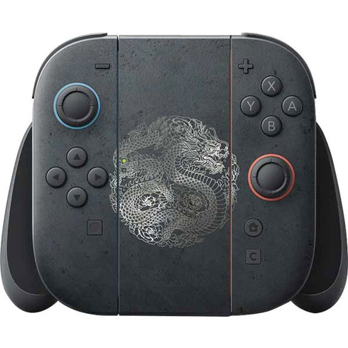 Chinese Black Dragon Nintendo Switch 2 (2025) Joy-Con Controller Skin
