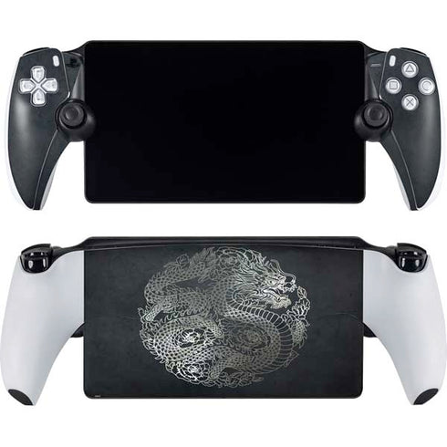 Chinese Black Dragon PlayStation Portal Remote Player Skin