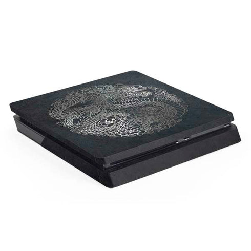 Chinese Black Dragon PlayStation PS4 Skins