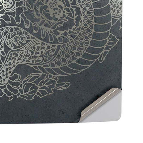Chinese Black Dragon PS5 Pro Disk Console Skin