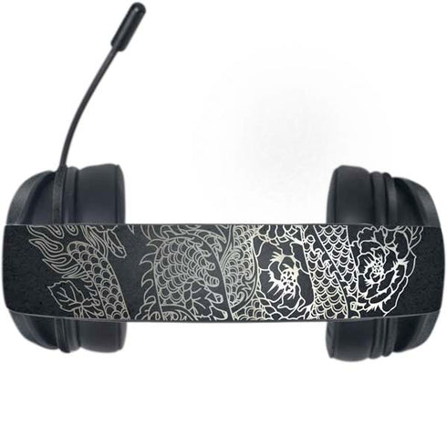 Chinese Black Dragon Razer Kraken X Skin