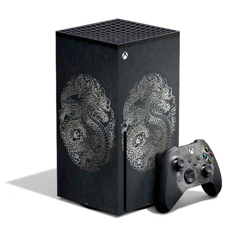 Chinese Black Dragon Xbox Series X Bundle Skin