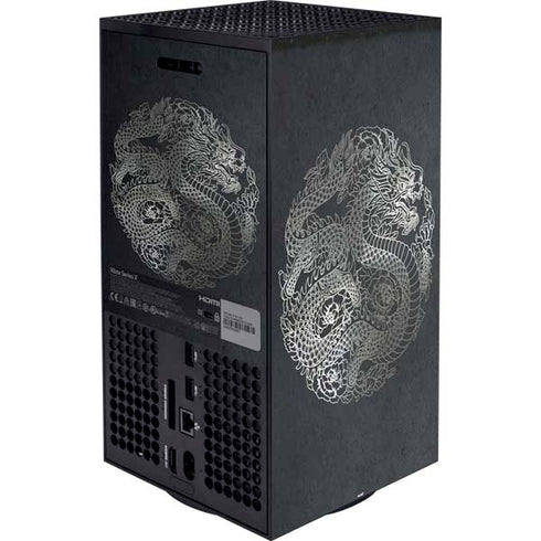 Chinese Black Dragon XBox Series X Digital Edition Bundle Skin