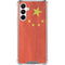 Chinese Flag Distressed Galaxy A16 5G Clear Case