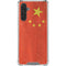 Chinese Flag Distressed Galaxy A17 Clear Case