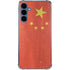Chinese Flag Distressed Galaxy A35 5G Clear Case