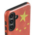 Chinese Flag Distressed Galaxy S25 Impact Case