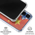 Chinese Flag Distressed Galaxy S25 Plus Clear Case